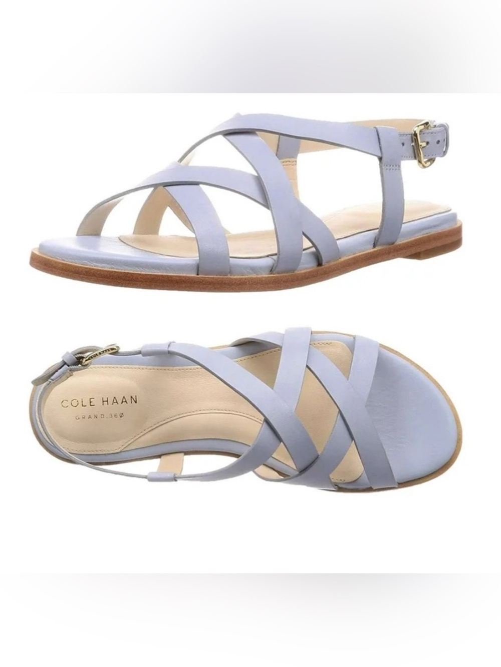 Cole Haan Analeigh Grandy Strappy Leather Sandal